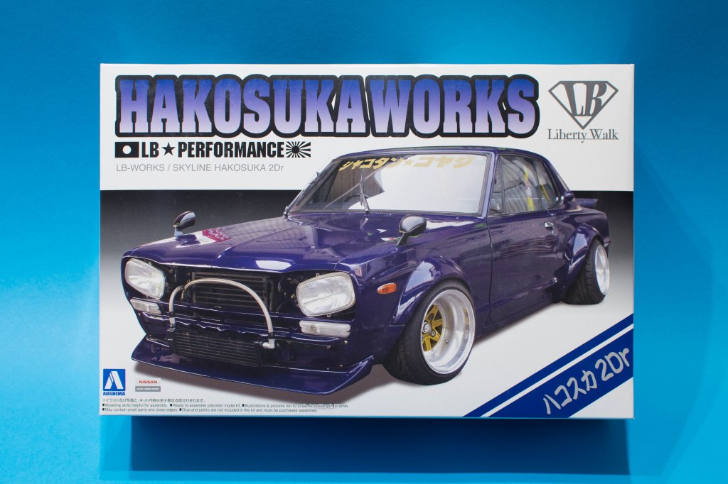 Aoshima 1/24 Hakosuka Works LB Performance Skyline&nbsp;C210